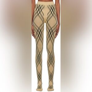 Burberry style stocking tights good condition